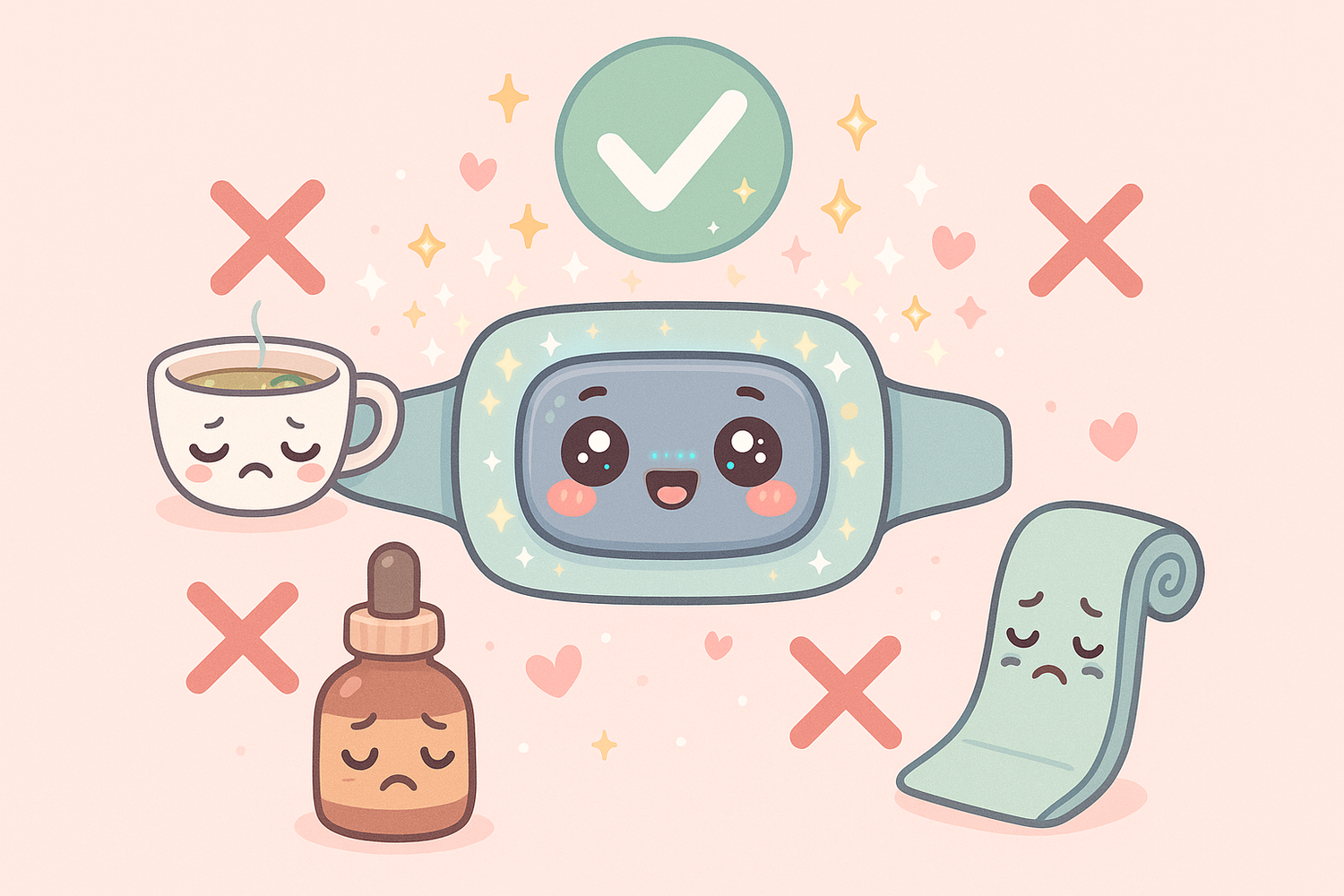 make the hot water bottle in digital form, like the new Menstrual Comfort Belt